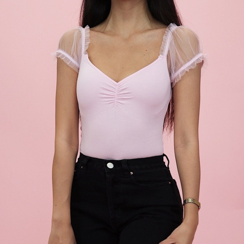 Crybaby Pink Swan Top